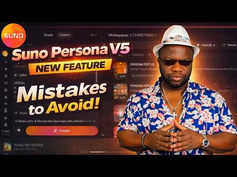 SUNO New Personas Explained 😆