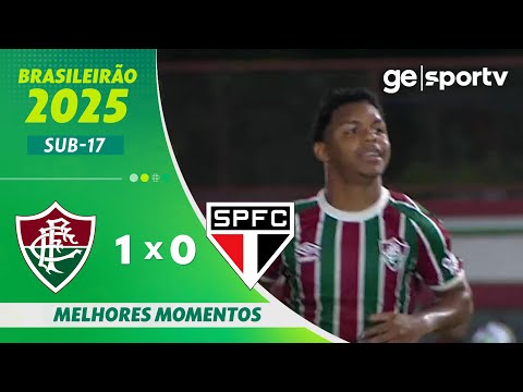 Gols e lances de Fluminense x São Paulo