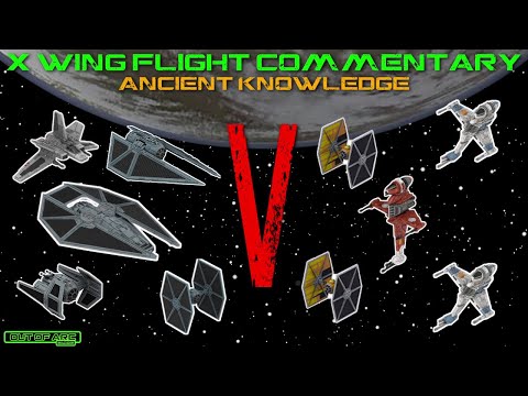 X Wing Flight Commentary - Game 116 - Empire V Rebels