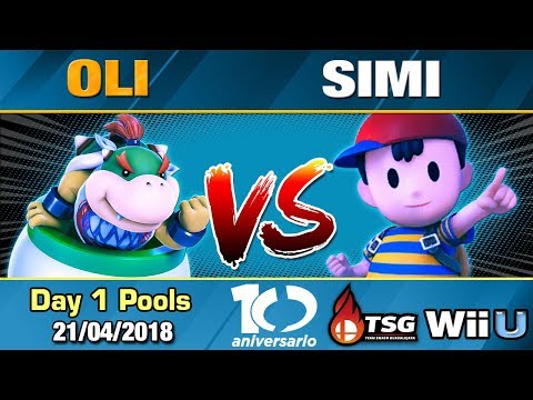 ConComics Spring 2018: MK | OLI (Bowser jr) vs TFY | Simi (Ness) - Pools