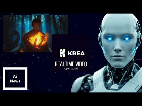 Interactive Realtime Video is Here! Krea 14B Realtime Opensource Video Generation