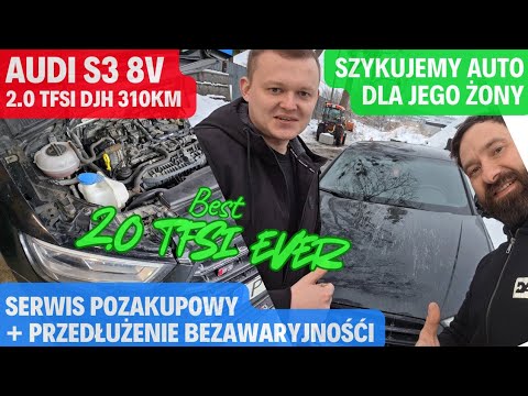 Audi S3 310KM for my wife after-purchase inspection - DJH The best 2.0 tfsi engine, we extend its...