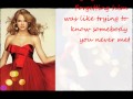 Taylor Swift- Red- Acoustic- Lyrics on screen