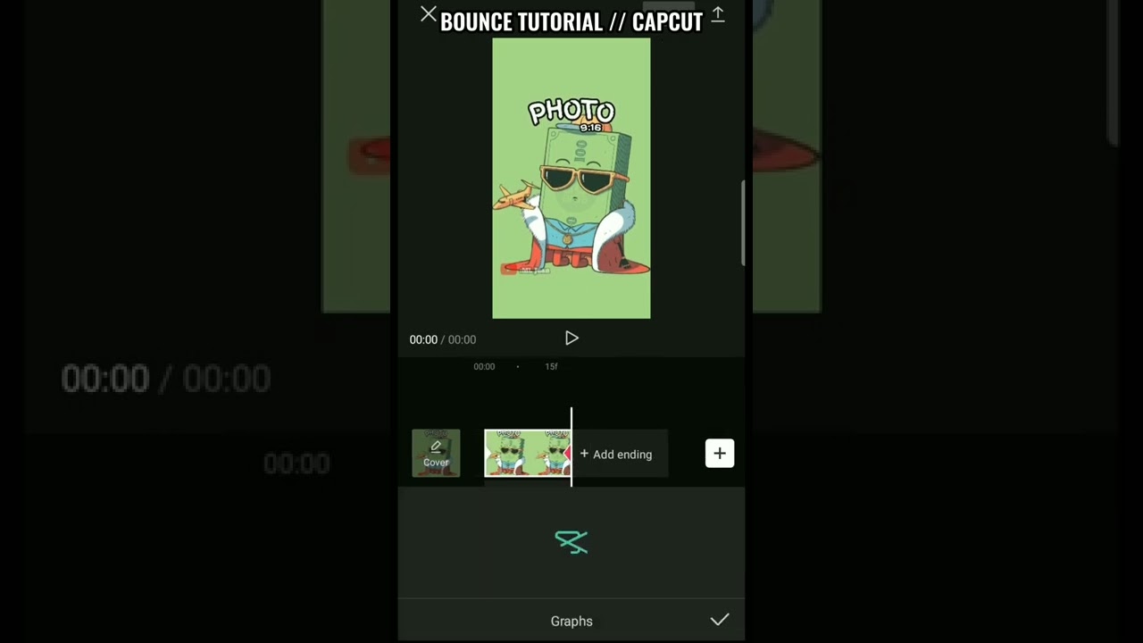 BOUNCE TUTORIAL ON CAPCUT USING  GRAPH & KEYFRAMES | CAPCUT TUTORIAL