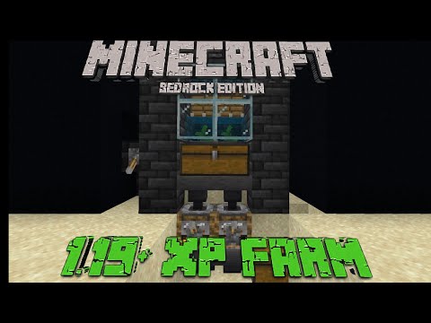 1.19 XP FARM TUTORIAL in Minecraft Bedrock Deutsch(MCPE/Xbox/PS4/Nintendo Switch/Windows10)