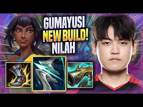 GUMAYUSI TRIES NEW NILAH BUILD! - T1 Gumayusi Plays Nilah ADC vs Ezreal! | Season 2022