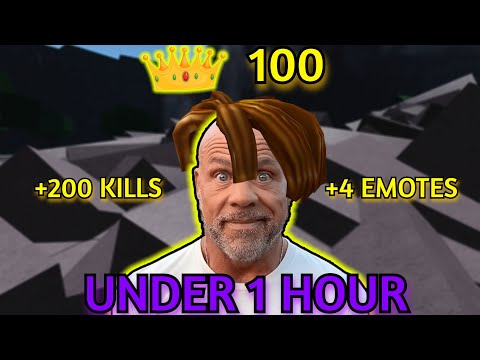 Easiest way to get EMOTES and KILLS fast in the Strongest Battlegrounds