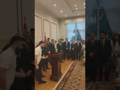 Sağlık Bakanımızın Pekin'de düzenlediği resepsiyonda Genel Başkanımız Sn. İhsan BEŞER'in konuşması