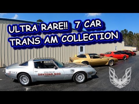 The Ultimate Rare Pontiac Collection! GTA's Trans Am's, Firebirds, and a lowly 600RWHP Cadillac