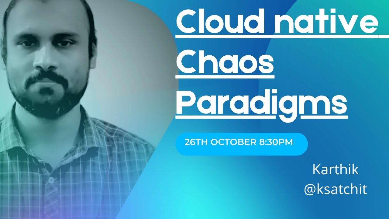 Cloud native chaos paradigms