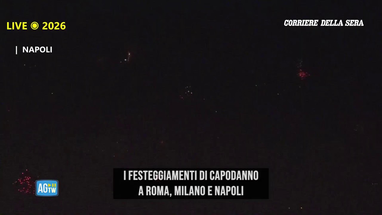 Il Capodanno a Roma, Milano e Napoli