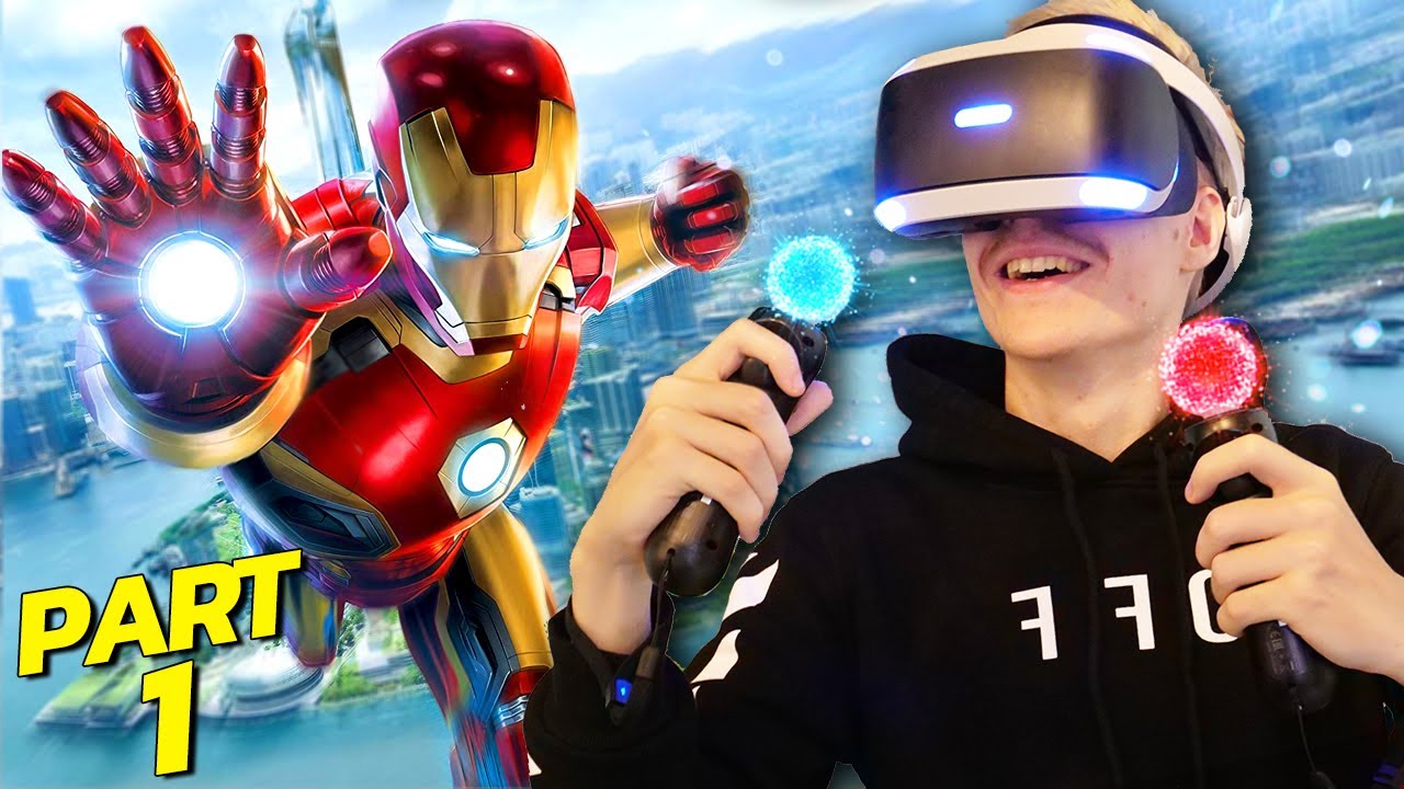 BECOMING IRON MAN IN VIRTUAL REALITY | Marvel's Iron Man VR - Part 1 (PS4 Walkthrough/Gameplay)