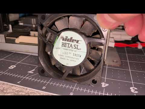 Namco System 256 (246 2X6) Pabst 612 FL Fan Mod and IDE Simulator Raspberry Pi MicroSD Extender