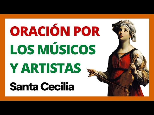 Vídeo relacionado con Medalla de Santa Cecilia en Plata Maciza 925 - Protector de cantantes y músicos, patrona de la música