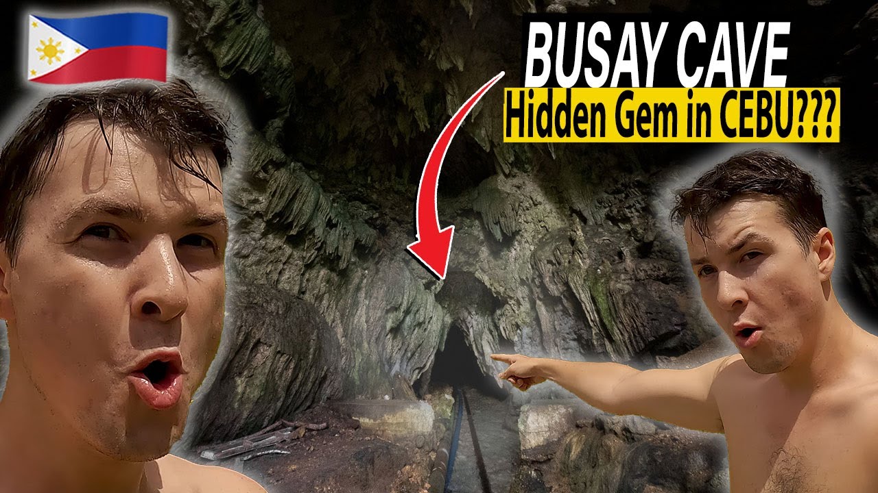 A traveler explores Busay Cave in this video tour.