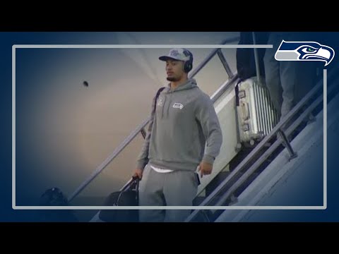 Seahawks arrive in San Jose for Super Bowl LX | Full arrival