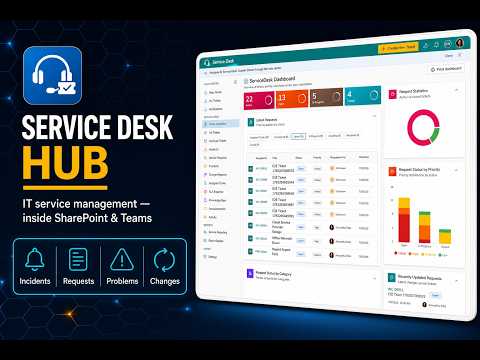 Service Desk Hub video walkthrough preview