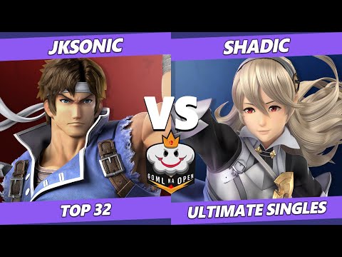 GOML NA Open USA South SSBU - JKsonic (Richter) Vs. Shadic (Corrin) Ultimate Top 32