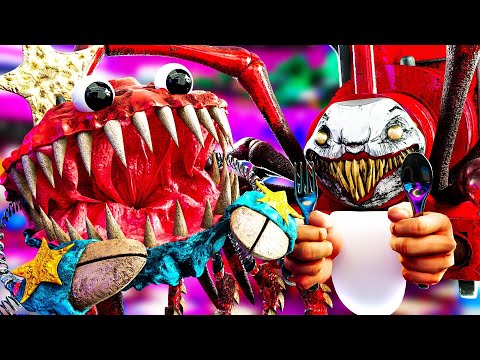 KRUSTY BOO VS Choo Choo Charles (Poppy Playtime Animation)