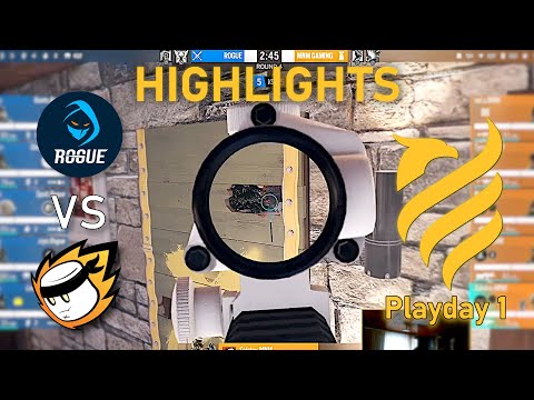 SPOIT FIRST GAME IN EUL! Rogue vs MnM - HIGHLIGHTS - Playday 1 - EUL 2022 Stage 2 - R6 Esport