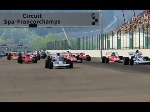 Racing  F1 Tyrell 002 ( F1 1971 ) at Spa-Francorchamps