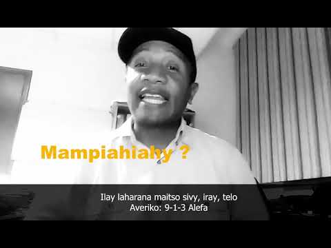 Ho avotra ianao raha... - DIO-XVI (Ady @ COVID-19)