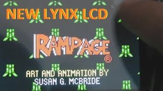 Atari Lynx Modern LCD Replacement From McWill