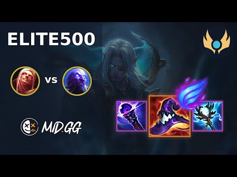 MID.GG: [ elite500 ] Vladimir MID vs Ryze | EUW CHALLENGER | LOL Season 2025
