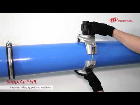 Compressed air aluminum pipe, size/diameter: 3 inch