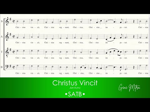 Christus Vincit (Jan Kunc) • SATB Guide