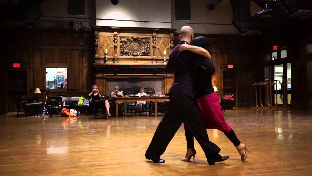 Dartmouth Tango Class with Adriana Salgado & Orlando Reyes: Giros with lapiz