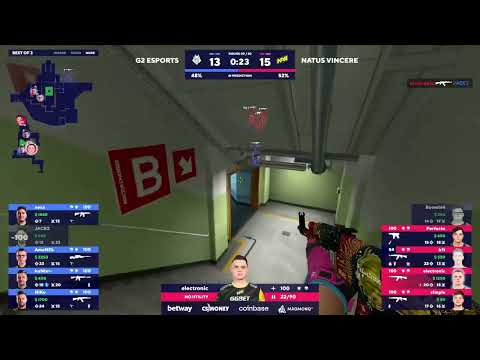 S1MPLE 1V4 CLUTCH AGAINST G2ESPORTS | NUKE | NA'VI VS G2 | BLAST PREMIER 2021