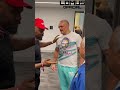 OLEKSANDR USYK AND DEREK CHISORA REUNITE JOKE IN DRESSING ROOM POST ANTHONY JOSHUA WIN Shorts