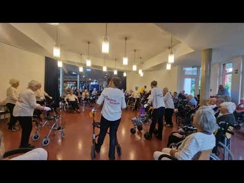 10jähriges Jubiläum  der "Tanzperlen" im Pflegestift Mediana,  Fulda. Hier:  Springs of Laurel