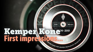 Video thumbnail for Kemper Kone - First Impressions by Zilla Cabs