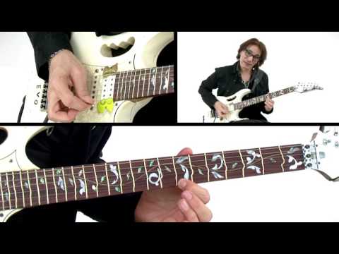 Steve Vai Guitar Lesson - Bending Notes - Alien Guitar Secrets: Passion & Warfare
