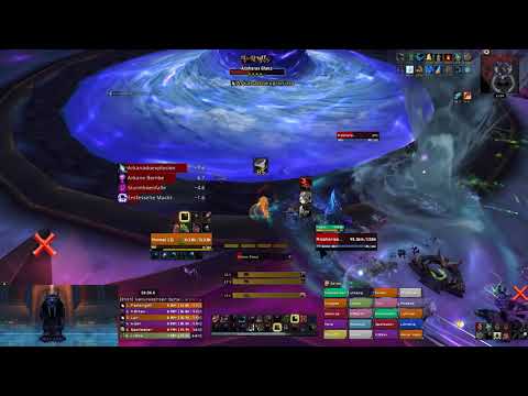 Radiance of Azshara (Mythic) Eternal Palace - |SturmWölfe| Blackhand_EU (Firstkill) - Feral POV