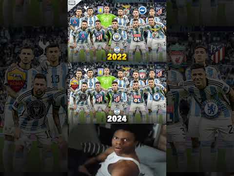 Argentina’s World Cup 2022 squad and where they’re now🇦🇷🥺 Messi is the only player that left Europe💔