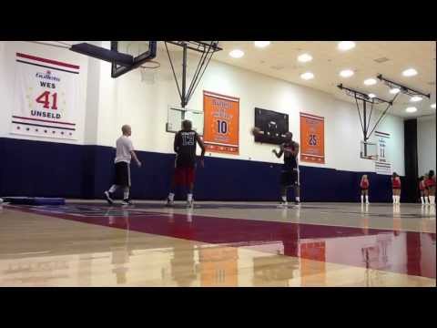 kevin seraphin working out