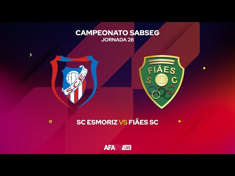 SC ESMORIZ vs FIÃES SC - JORNADA 28