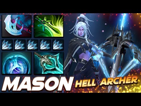Mason Drow Ranger Hell Archer - Dota 2 Pro Gameplay [Watch & Learn]