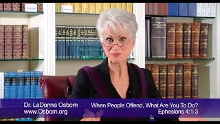 When People Offend, What Are You To Do?