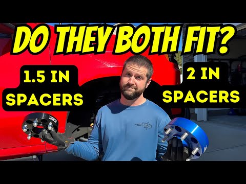 1.5 INCH Wheel Spacers VS 2 INCH Wheel Spacers | Trail Boss