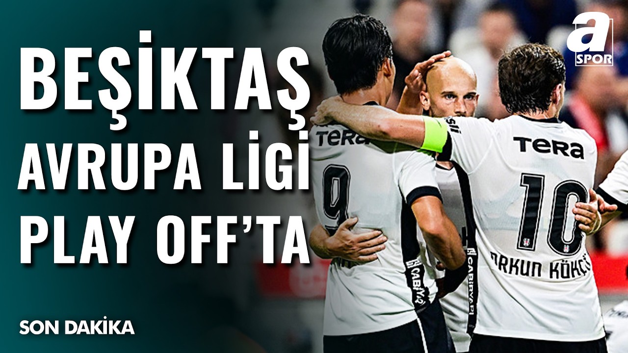 Beşiktaş Avrupa Ligi Play-Off'ta Hradec Kralove'yi 1-0 Yenerek İlerledi