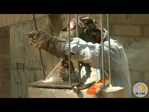 10.  Installing Steel Beams on Concrete Columns