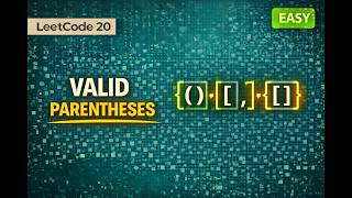 Valid Parentheses - Leetcode 20  - Python