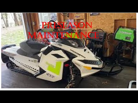 Getting your skidoo ready for the season