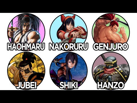Every SAMURAI SHOWDOWN Character Explained