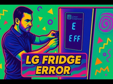 LG Refrigerator Error Code E FF – How to Fix Freezer Fan Problem