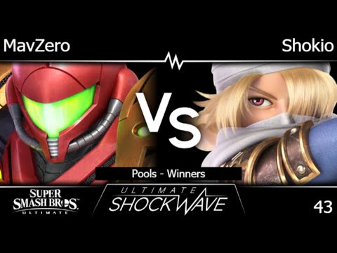 USW 43 - MavZero (Samus) vs TLOC | Shokio (Sheik) Pools - Winners - SSBU